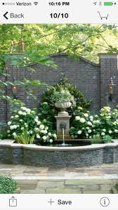 Lions Head Fountain On Garden Wall Beautiful Water Features In The Garden Garden Fountains Garden Fountain