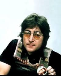 John Lennon wearing Pat Boone pin