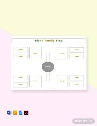 57 Free Family Tree Templates Pdf Word Excel Google
