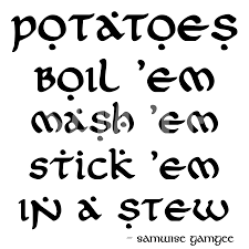 It's just that with potato plants, the fruits that grow off of it are pretty dang poisonous since tomato and potatoes are related to the deadly nightshade. Potatoes Boil Em Mash Em Svg And Png