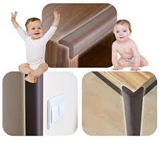 4.5 out of 5 stars. Baby Proofing Edge And Corner Guards Dark Brown Safebaby Child Safety Set Toddlers Childproofing For Brick Fireplace Or Coffee Table 23 2ft 16 Foam And Clear Furniture Protective Bumper Pads