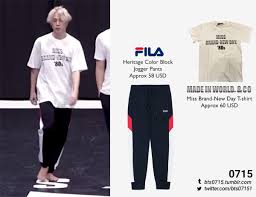 Bts Fashion Style Finder 200207 Jimin Black Swan Dance Practice Fila Alibaba.com offers 801 fila shirt products. black swan dance practice fila