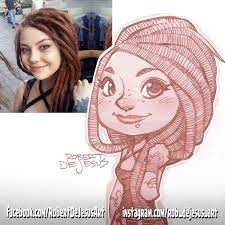 This Illustrator Turns Ordinary People Into Cartoons New Pics Portrait Cartoon Photo To Cartoon Cartoon