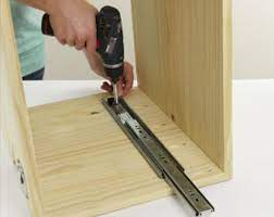 How To Install Drawer Slides Installing Drawer Slides Wood Drawer Slides Drawer Slides