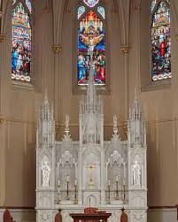 Please call the church office to place your name on the attendance list for this saturday/sunday. St Peter Cathedral Erie Pa Complete Liturgical Renovation By Rohn Associates Altar Design By Rolf Rohn Photo Courtesy Of The Diocese Of Erie