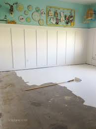 Tips On How To Paint Concrete Flooring Painted Concrete Floors Concrete Floors Diy Painting Basement Floors