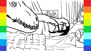 Consistent style and color scheme across brands. Jurassic World Movie Drawing Drawing And Coloring Pages How To Draw Youtube