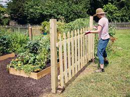 Having wood right up against the house like this can be a problem. How To Build A Picket Fence Hgtv