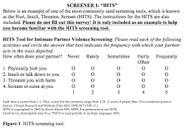 Image result for Intimate Partner Violence Screening