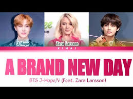 Bts & zara larsson judul: Bts A Brand New Day V J Hope Ft Zara Larsson Color Coded Lyrics Han Rom Eng Youtube