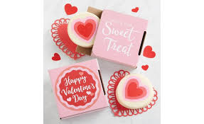 Valentine's day amazon gift cards. Cheryl S Cookies Valentine S Day Gift Tower And Happy Valentine S Day Cookie Card 2021 01 09 Snack Food Wholesale Bakery
