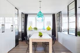 West elm mobile, large large water art: Kristina Crestin S Vibrant Design Studio In Manchester By The Sea Rue