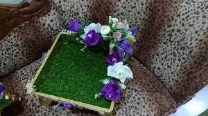 Rm55 per dulang minimum 7 dulang hantaran additional rm30 for gubahan sirih junjung whatsapp 0172189780 (qya). Dulang Hantaran Pertunangan Purple And White Rose Youtube