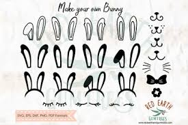 1924 bunny cutter 3d models. Download Bunny Ears Make Your Own Rabbit Easter Bunny Svg Png Eps Dxf Pdf Free Svg Heart Free Download