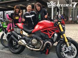 バイク女子 マテリカセブン バイク 女子 ツーリング バイク