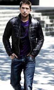 Politix Great Look Helps To Have Harry Modelling Mens Tops Fashion Mens Outfits Leather Jacket