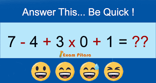 Logical reasoning puzzles form an important part of bank po, ssc, government exams and many entrance tests. Math Reasoning Logical Puzzle