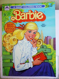 Vintage Barbie Coloring Book 1983 Unused Vintage Coloring Books Barbie Books Barbie Coloring