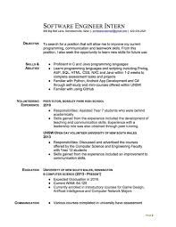 Cv templates find the perfect cv template. Sample Programming Intern Resume Google Search Resume Software Internship Resume Engineering Resume