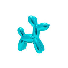 Interior Illusions Plus Blue Mini Balloon Dog Bank 7 5 Tall Balloon Dog Mini Balloons Miniature Dogs