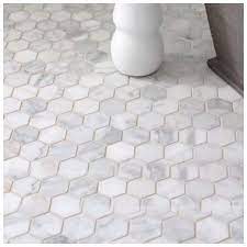 Marble mosaic tiles can add a luxurious touch to bathroom designs and kitchen designs. White Polished Marble Wall Tiles Size 300 X 300mm Model Hz07 Hanse Tiles Products