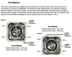 Speakers, much like other electromechanical devices, all. One 4 Ohm Kicker Amp Wiring Diagram Kohler Engine Wire Harness Pipiiing Layout Yenpancane Jeanjaures37 Fr