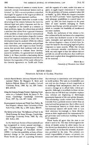 57 y ⋅ 0 m ⋅ 19 d. Nonstate Actors In Global Politics American Journal Of International Law Cambridge Core