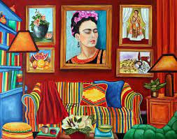 Frida Kahlo Painting Frida Kahlo Froda Kahlo Art T Mexican Artist Home Decor Wall Art Fridakahlopai Frida Kahlo Art Frida Kahlo Paintings Mexican Artists