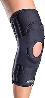 Donjoy Lateral J Patella Knee Support Brace With Hinge Neoprene Left Leg Xx Large