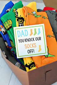 For a father, there is no greater motivation than seeing the smile of his child, nor greater pride than seeing his child progress in life. Easy Father S Day Gifts Knock Your Socks Off Fun Squared Easy Father S Day Gifts Fathers Day Gifts Fathers Day Crafts