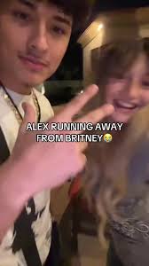 Alex Runs Away from Britney: Hilarious Reaction