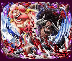 kaido vs big mom one piece poster by two piece manga anime one piece one piece fanart one piece manga