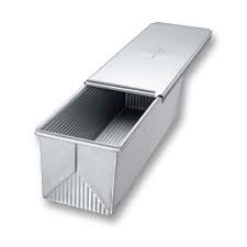 Usa Pan Pullman Loaf Pan With Cover Sur La Table Pullman Loaf Pan Pan Bread Loaf Pan