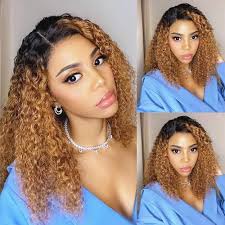 Check spelling or type a new query. Buy Derun Ombre Curly T Part Lace Front Wigs Human Hair 13 6 T Lace Frontal Wig 1b 30 Remy Hair For Black Women 14inch 1b 30 T Lace Online In Vietnam B08x2kctln