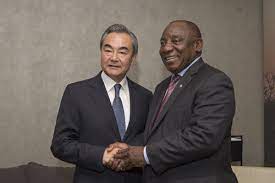 Matamela cyril ramaphosa (born 17 november 1952) is a south african politician serving as president of south africa since 2018 and president of the african national congress (anc). South African President Cyril Ramaphosa Met Wang Yi