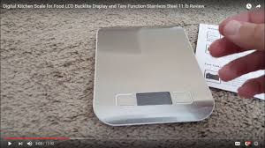 We did not find results for: Digital Kitchen Scale For Food Lcd Backlite Display And Tare Function Stainless Steel 11 Lb Review Youtube