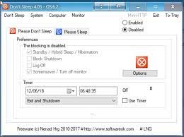 Press windows key and r key together to open run dialog. Stop Sleep While Downloading Or Long Processing Windows 10 Forums