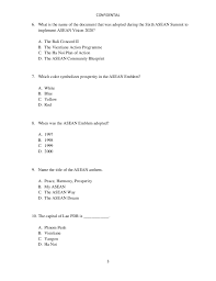 While we've broken this quiz up into the country rounds, get those quiz juices flowing with a more general round to start, covering general knowledge on the southeast asia region. Asean Quiz Question Preliminary 2014