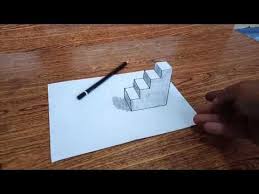 Lukisan dinding 3d hitam putih, lukisan dinding 3d doraemon, lukisan dinding 3d keren, lukisan dinding 3d sederhana, lukisan dinding 3d kamar Cara Menggambar Tangga 3d Sederhana Untuk Pemula Beserta Ukurannya Menggambar 3d Di Kertas Youtube Cara Menggambar Gambar 3d Gambar