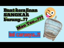 Cara / proses membuat sangkar burung sangkar burung model sederhana yang terbuat dari bambu #handicraft #bamboocraft. Pemberian Marking Serta Pelubangan Pada Rotan Sangkar Burung Youtube