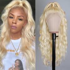 Unice Hair Bettyou Series Long Blonde Body Wave Human Hair Wigs 12 22 Inches Lace Front Wig For Women Online For Sale