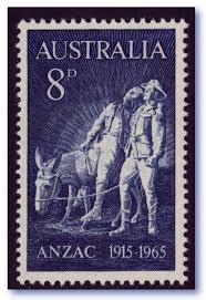 Donkey Postage Stamp Australia 1965 Anzac Day Anzac Anzac Day Australia