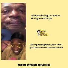 Passing med school exams is an achievement in itself.😄