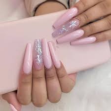 Check out our acrylic nails coffin selection for the very best in unique or custom, handmade pieces from our acrylic & press on nails shops. Long Coffin Nails Baby Pink Nails Pink Acrylic Nails Long Acrylic Nails Coffin