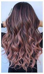 Irresistible Rose Gold Hair Color Looks My Hair And Beauty Cool Hair C In 2021 Hair Color Ideas For Brunettes Balayage Brunette Hair Color Rose Gold Hair Brunette