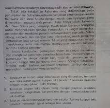Bahasa novel ini mengalir lancar dan mudah dipahami. Struktur Teks Ulasan Novel Marmut Merah Jambu