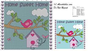 There is a pattern for every season and occasion. Home Sweet Home Cross Stitch Patterns Free Novocom Top