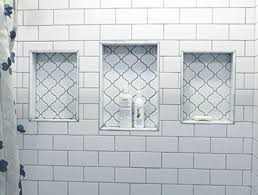 Get Tile Right Houzz Tile Shower Niche Bathrooms Remodel White Tile Shower