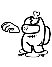 Zombies of various shapes and sizes have been depicted in the free and printable set of coloring pages. Among Us Zombie Coloring Page Free Printable Coloring Pages For Kids