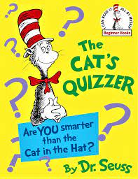 The Cat S Quizzer Are You Smarter Than The Cat In The Hat By Dr Seuss Pdf Bygone Buyz In 2021 Beginner Books Dr Seuss Books Seuss
